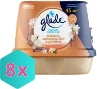 Karton DA503XSZWYK5000204185133 Glade fürdőszobai illatosító zselé 180 g sensual sandalwood/jasmine kép