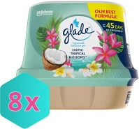 Karton DA503XSZWYK5000204279399 Glade fürdőszobai illatosító zselé 180 g exotic tropical blossoms  - 8 db kép