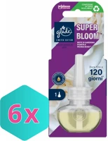 Karton DA503XSZWYK5000204336528 Glade elektromos légfrissítő utántöltő 20ml super bloom  - 6 db kép