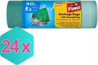 Karton DA503XSZWYK5201314094609 Fino perfect close szemeteszsák 40l 15db/tekercs 55x62cm  - 24 db kép