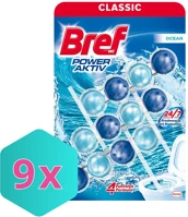 Karton DA503XSZWYK9000100753401 Bref power aktív wc tisztító, golyós mega pack, 3db-os 3x50g ocean  - 9 db kép