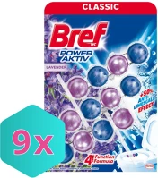 Karton DA503XSZWYK9000100956192 Bref wc tisztító golyós mega pack (3db-os) power aktiv 3x50g lavender kép