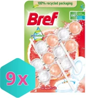 Karton DA503XSZWYK9000101360493 Bref pro nature wc tisztító, golyós mega pack, 3db-os 3x50g grapefruit kép