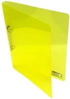 Karton pp 02.0007206 Gyűrűskönyv a/4 20 mm 2 gyűrű átlátszó sárga kép