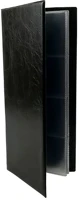 Karton pp 03.0002101 Névjegytartó maxi pvc borítású karton 80 darabos fekete kép