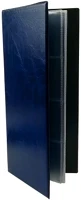 Karton pp 03.0002103 Névjegytartó maxi pvc borítású karton 80 darabos kék kép
