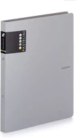 Karton P+P SZÜRKE Gyűrűskönyv a4, 2 gyűrűs 2cm gerinc pp,  p+p szürke kép