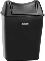 Katrin 21.01417 Intim hulladékgyűjtő  8l műanyag fekete kép