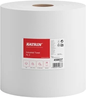 Katrin 458637 Ipari törlő 2 rétegű átmérő: 28 cm 1040 lap/260 m/tekercs 2 tekercs kép