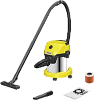 Kärcher 1.628-138.0 1.628-138.0 wd 3 s v-15/4/20 száraz- nedves porszívó kép