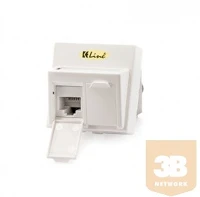 Keline 601120-KEJ-C5E-U-TL-2 601120 + KEJ-C5E-U-TL(2) Modulo45 padlódobozba / csatornába telepíthető kép