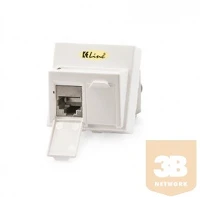 Keline 601120-KEJ-C6-S-TL-2 601120 + KEJ-C6-S-TL(2) Modulo45 padlódobozba / csatornába telepíthető kép