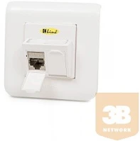 Keline 601120-UP-KEJ-C5E-S-TL-2 601120-UP + KEJ-C5E-S-TL(2) Modulo45 süllyesztett aljzat, Kategória 5E kép