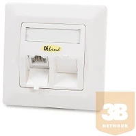 Keline 601140-UP-KEJ-C5E-U-TL-2 601140-UP + KEJ-C5E-U-TL(2) Modulo50 süllyesztett aljzat, Kategória 5E kép