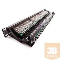 Keline 606029 Patch panel kompakt, kategória 5e, 24xrj45/s kép