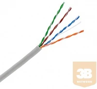 Keline 799053-ECA-RLX UTP (U/UTP) 4x2xAWG24 kábel, Kategória 5E, 300 MHz, Euroclass Eca, 305 m-es kép