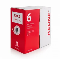 Keline KE400U23LSOH-DCA-RLX Giga+ fali kábel utp (u/utp) cat.6, lsoh halogénmentes, 305 m-es dob kép