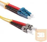 Keline P09D-LCST-020 Duplex lc-st patch kábel, os2 9/125 µm, 2 méter kép