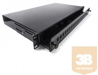 Keline RAB-FO-X37-SL Kihúzható patch panel 24 x SC-SC, LC-LC duplex vagy E2000-E2000 FC kép