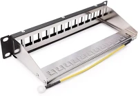 Keline RAB-PP-X12-C1 Patch panel 1u 12 db csatlakozó számára, üres kép