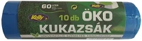 Kelly 12.02198 Szemeteszsák  öko 60x70 cm 60l 10 darabos kép