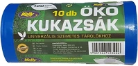 Kelly 12.02199 Szemeteszsák  öko 70x110 cm 120l 10 darabos kép