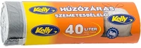 Kelly VL12_02190 Szemeteszsák  húzózáras 55x60 cm 40l 15 darabos kép
