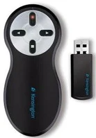 Kensington 33374EU Vezeték nélküli bemutatóeszköz rf fekete kép