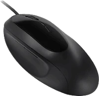 Kensington K75403EU Pro fit ergo wired mouse black kép