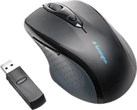 Kensington K72370EU Pro fit full-size wireless mouse black kép