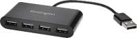 Kensington K39120EU 4-portos usb2.0 hub fekete kép