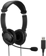 Kensington 24.00424 Fejhallgató  mikrononos usb-a csatlakozóval kép