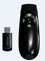 Kensington COR_BME72426 Prezentációs távirányító, zöld lézer, vezeték nélküli, kép