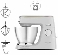 Kenwood KVC65.001WH Titanium chef baker kvc65.001wh konyhai robotgép kép