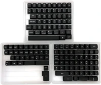 Keychron JM-255 Osa profile, abs, laser engraving magyar keycap set fekete kép