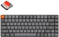 Keychron K3M-H1 k3 max rgb vezeték nélküli mechanikus billentyűzet, alacsony profil kép