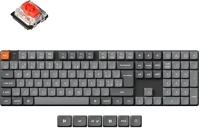 Keychron K5M-H1Z-HU k5 max bluetooth / vezeték nélküli / usb magyar low profile mechanical 2.0 kép