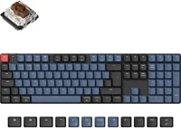 Keychron K5P-H3-UK K5 pro swappable gateron rgb backlight brown switch billentyűzet uk kép