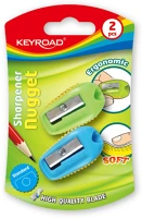 Keyroad kr970532 Hegyező 1 lyukú 2 db/bliszter keyroad nugget vegyes színek