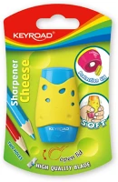 Keyroad kr971158 Hegyező 2 lyukú tartályos, fedeles keyroad cheese vegyes színek