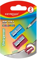 Keyroad KR971864 Hegyező 1 lyukú fém 2 db/bliszter  metal colourful vegyes színek kép