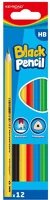 Keyroad KR972792 Grafitceruza, hb, háromszögletű, 12 db/bliszter, , vegyes színek kép