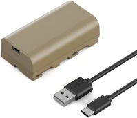 K&f concept CONCEP NP-F550 K&f concep np-f550 akkumulátor 3500mah, usb-c csatlakozóval kép