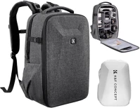 K&f concept KF-13-134V4 K&f concept hardshell professzionális kamera hátizsák, 22l, 15.6 laptop kép