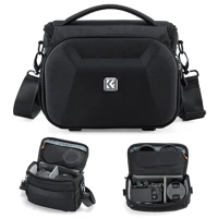 K&f concept KF-13-221 K&f concept travel shoulder bag oldaltáska, 5l, m, kemény előlapi kép