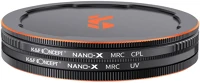 K&f concept KF-1663 nano-x series, mcuv + cpl szűrő, vízlepergető, karcálló, fém kép