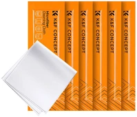 K&f concept SKU.1684 Mikroszálas tisztítókendő 15x15cm 6db kép