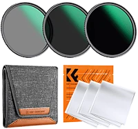 K&f concept ND8+ND64+ND1000 concept professzionális nd szűrő szett 67mm () + szűrőtartó tok + 3db törlőkendő kép