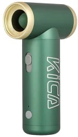 Kica JETFAN2 vez. nélküli univerzális légfúvóka, usb, led kijelző, 101000 ford./perc, alacsony zajszint, 4,5 óra, zöld kép