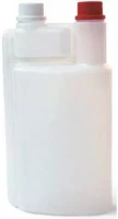 Kiehl 1L-KÉTNYAKÚ ADAGOLÓFLAKON üres, utántölthető, piros-fehér kupak kép
